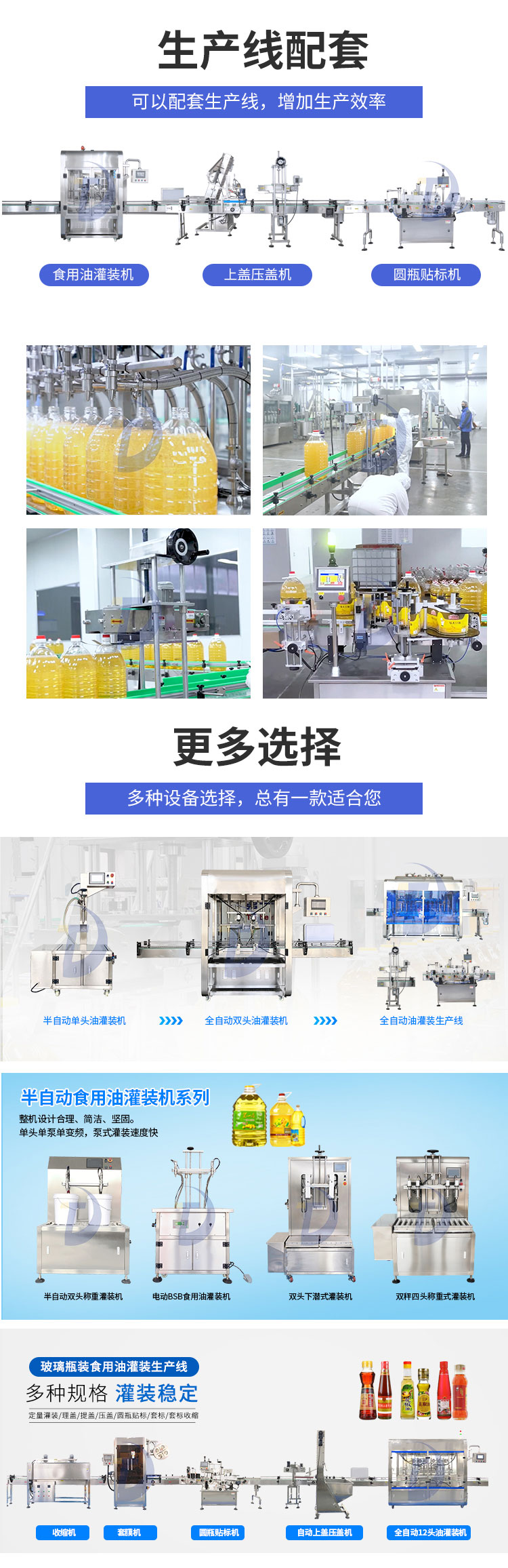 全自動四頭食用油灌裝機(jī)
